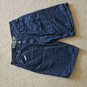 Enyce dark jean shorts
